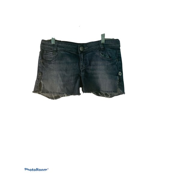 Dnky Jean Shorts Hi-Rise Shorts Size 9 - Picture 1 of 6